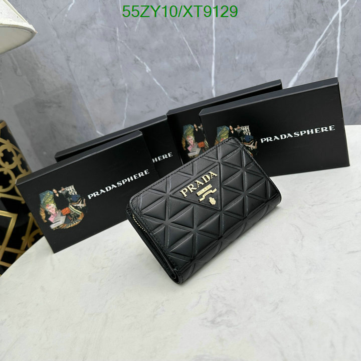 Prada Bag-(4A)-Wallet- Code: XT9129 $: 55USD