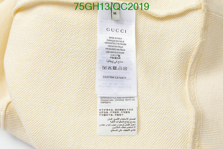 Clothing-Gucci Code: QC2019 $: 75USD