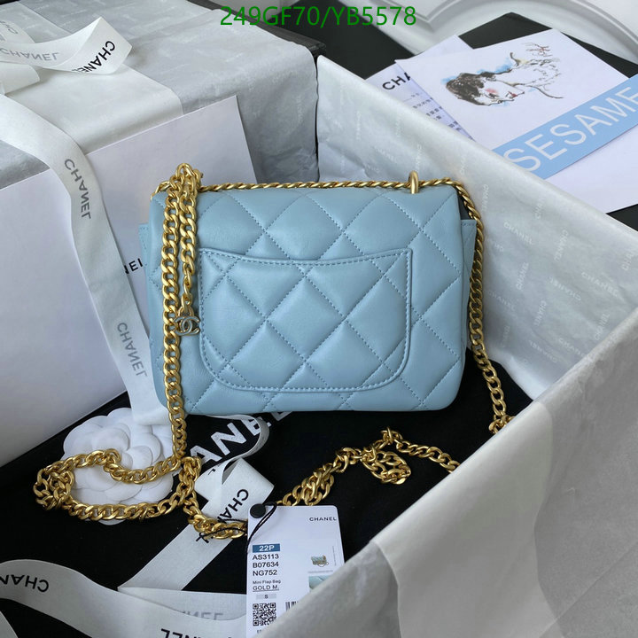 Chanel Bag-(Mirror)-Diagonal- Code: YB5578 $: 249USD
