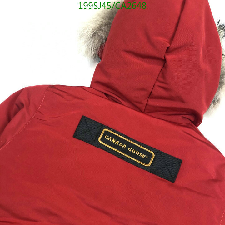 Kids clothing-Canada Goose Code: CA2648 $: 199USD