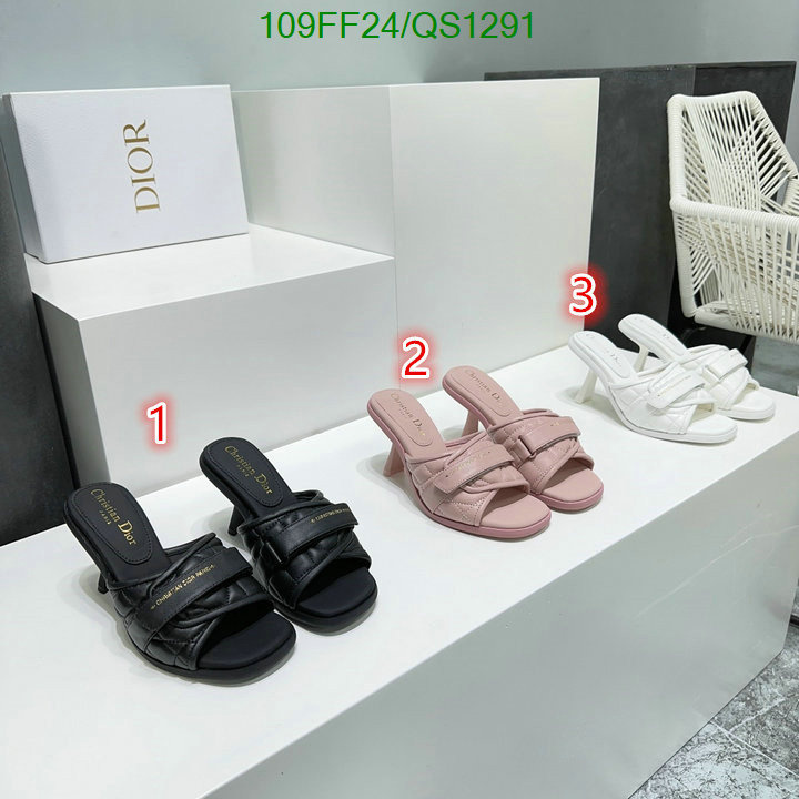 Women Shoes-Dior Code: QS1291 $: 109USD