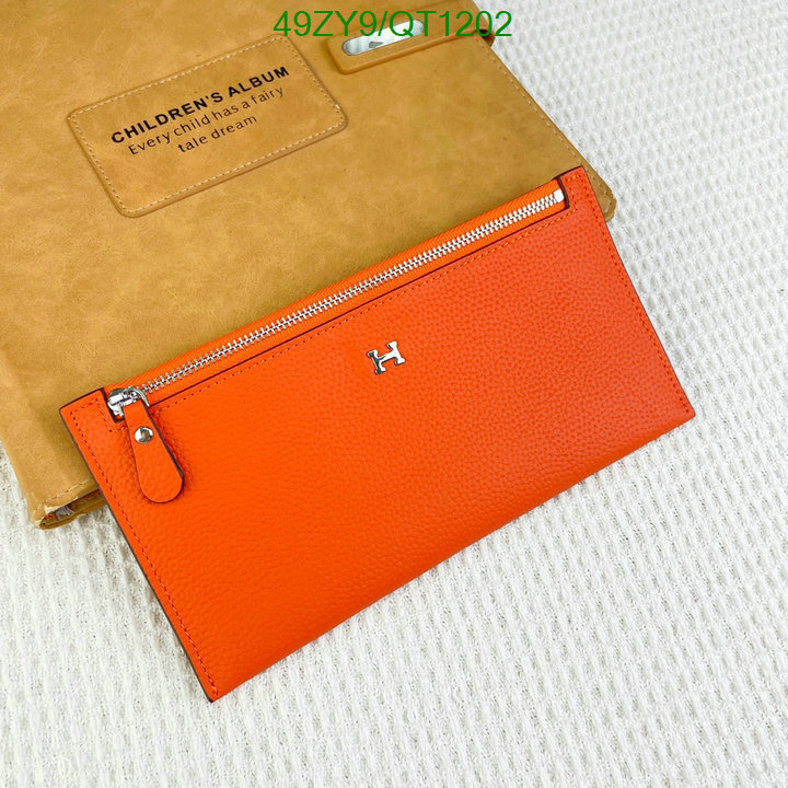 Hermes Bag-(4A)-Wallet- Code: QT1202 $: 49USD