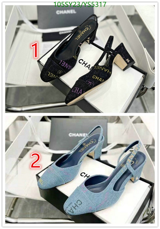 Women Shoes-Chanel Code: YS5317 $: 105USD