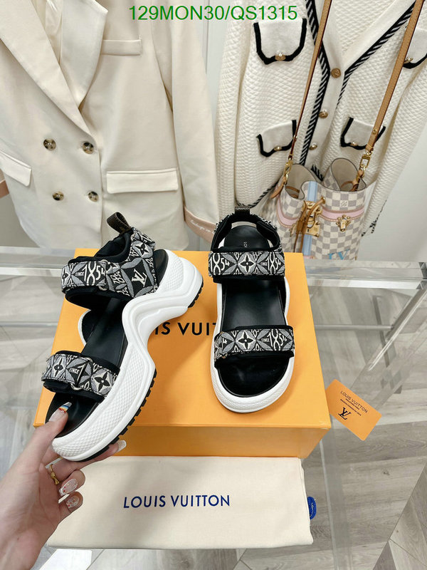 Women Shoes-LV Code: QS1315 $: 129USD