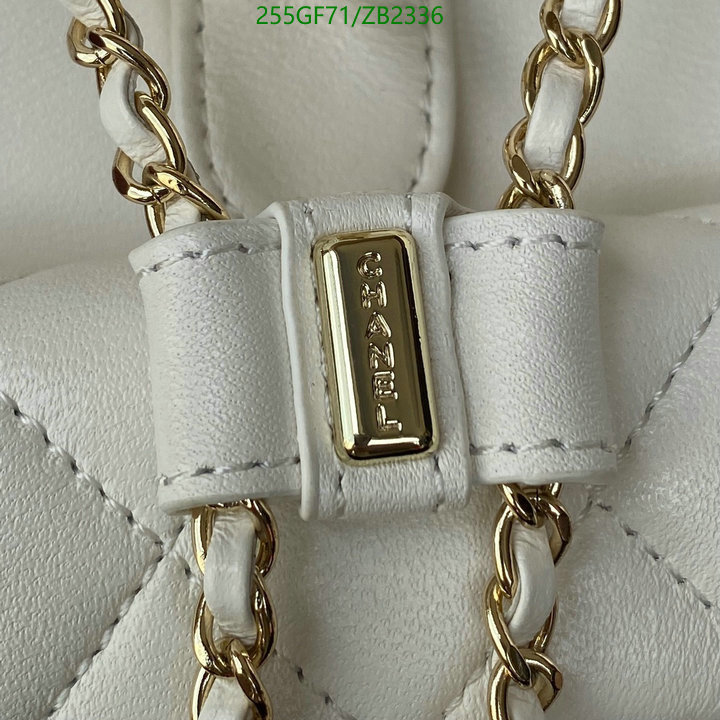 Chanel Bag-(Mirror)-Backpack- Code: ZB2336 $: 255USD