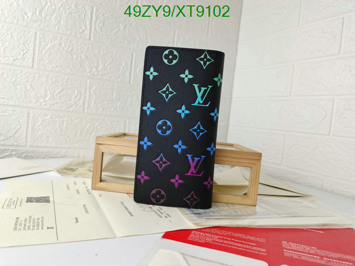 LV Bag-(4A)-Wallet- Code: XT9102 $: 49USD