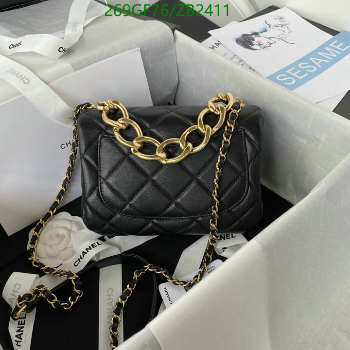 Chanel Bag-(Mirror)-Diagonal- Code: ZB2411 $: 269USD