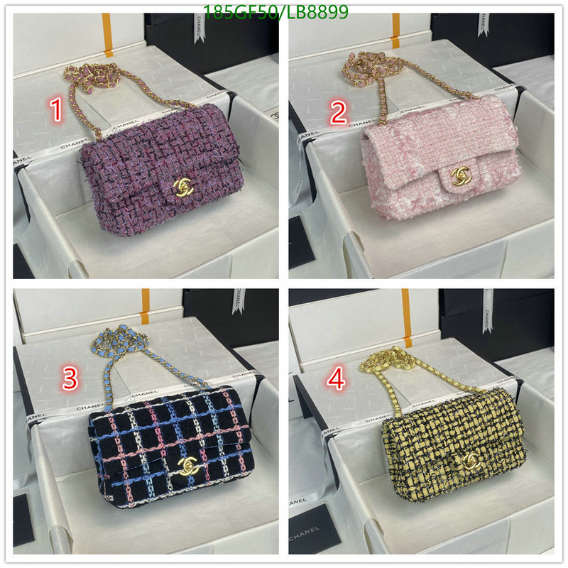 Chanel Bag-(Mirror)-Diagonal- Code: LB8899 $: 185USD