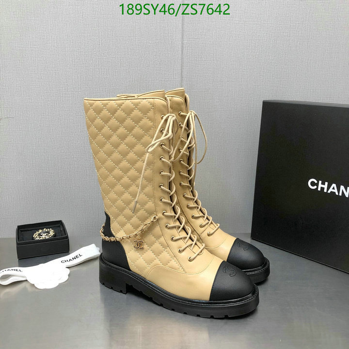 Women Shoes-Chanel Code: ZS7642 $: 189USD