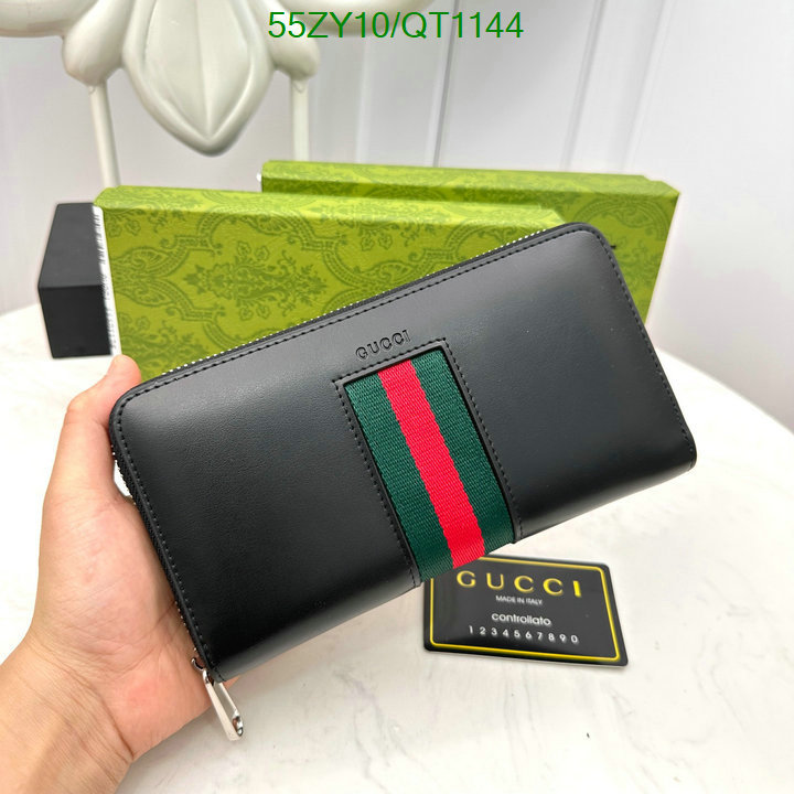 Gucci Bag-(4A)-Wallet- Code: QT1144 $: 55USD
