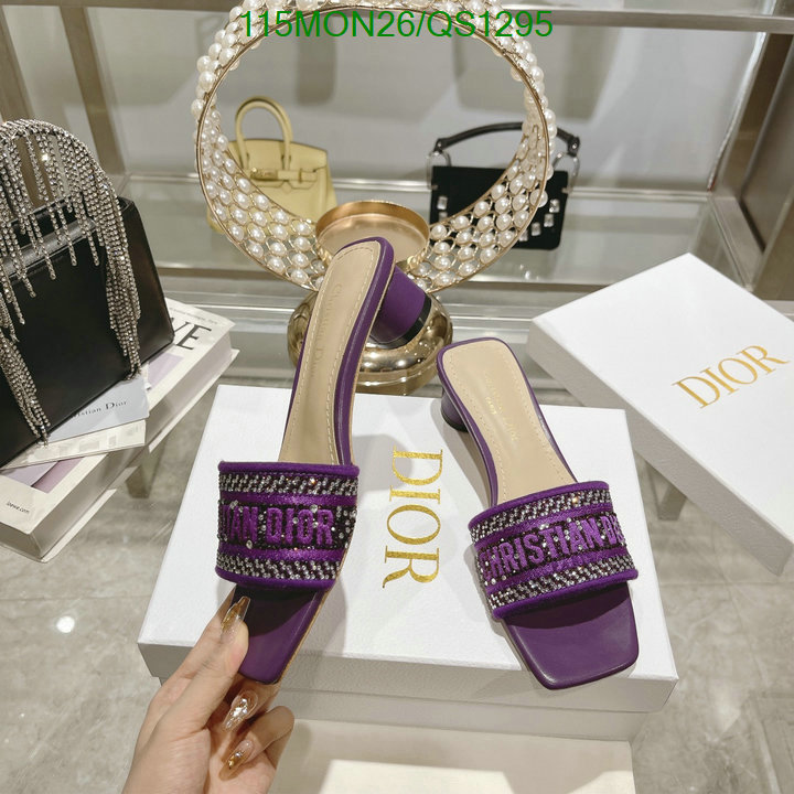 Women Shoes-Dior Code: QS1295 $: 115USD