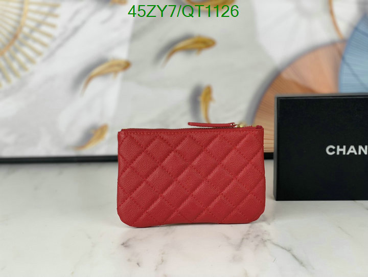 Chanel Bag-(4A)-Wallet- Code: QT1126 $: 45USD