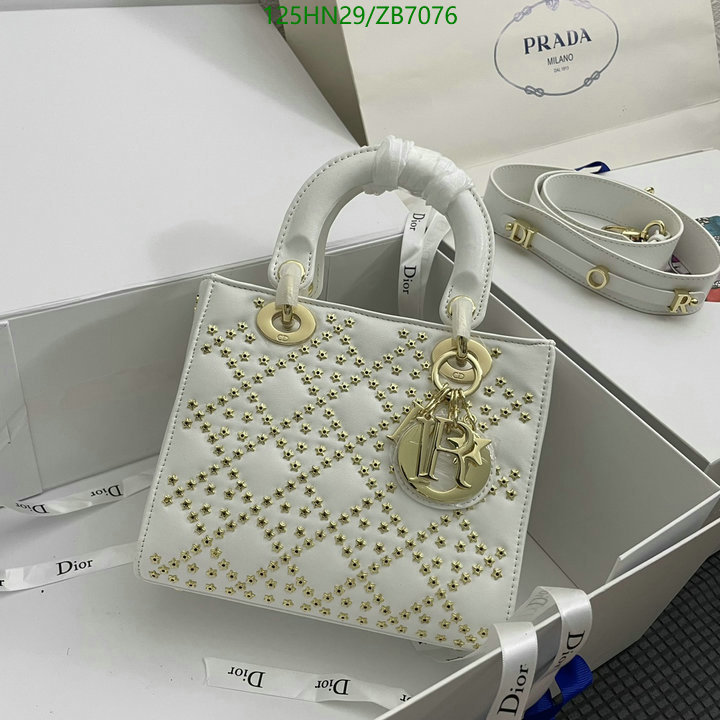 Dior Bags-(4A)-Lady- Code: ZB7076 $: 125USD