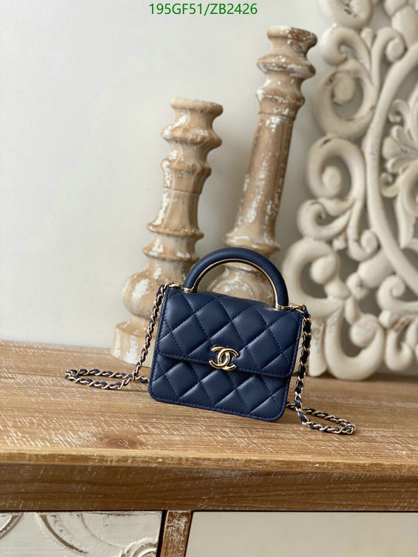 Chanel Bag-(Mirror)-Diagonal- Code: ZB2426 $: 195USD