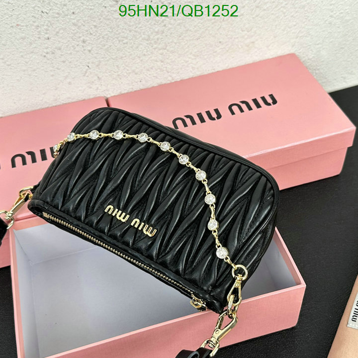 Miu Miu Bag-(4A)-Diagonal- Code: QB1252 $: 95USD