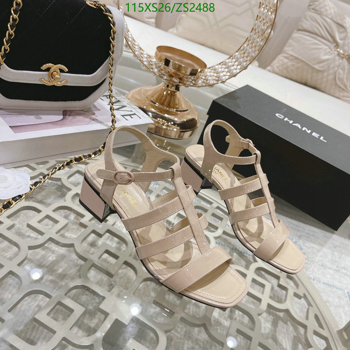 Women Shoes-Chanel Code: ZS2488 $: 115USD