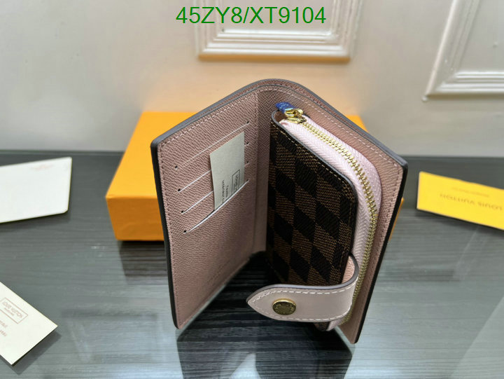 LV Bag-(4A)-Wallet- Code: XT9104 $: 45USD