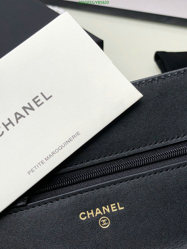 Chanel Bag-(Mirror)-Diagonal- Code: YB5820 $: 205USD