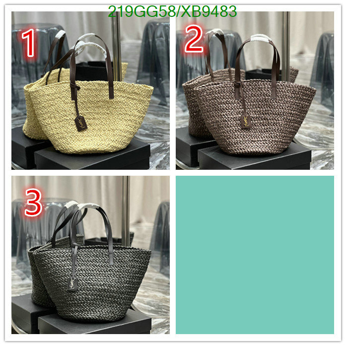 YSL Bag-(Mirror)-Handbag- Code: XB9483 $: 219USD