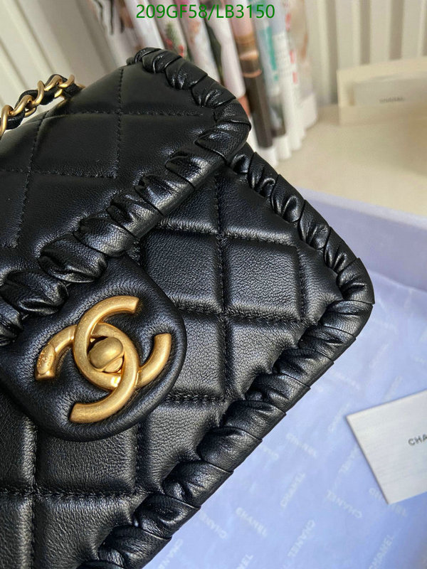 Chanel Bag-(Mirror)-Diagonal- Code: LB3150 $: 209USD