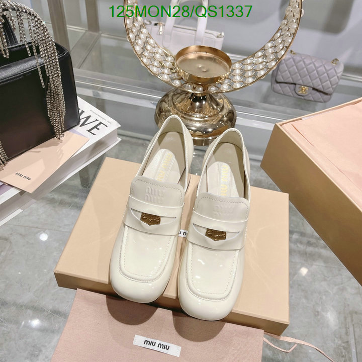 Women Shoes-Miu Miu Code: QS1337 $: 125USD