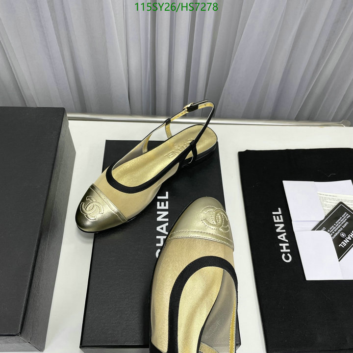 Women Shoes-Chanel Code: HS7278 $: 115USD