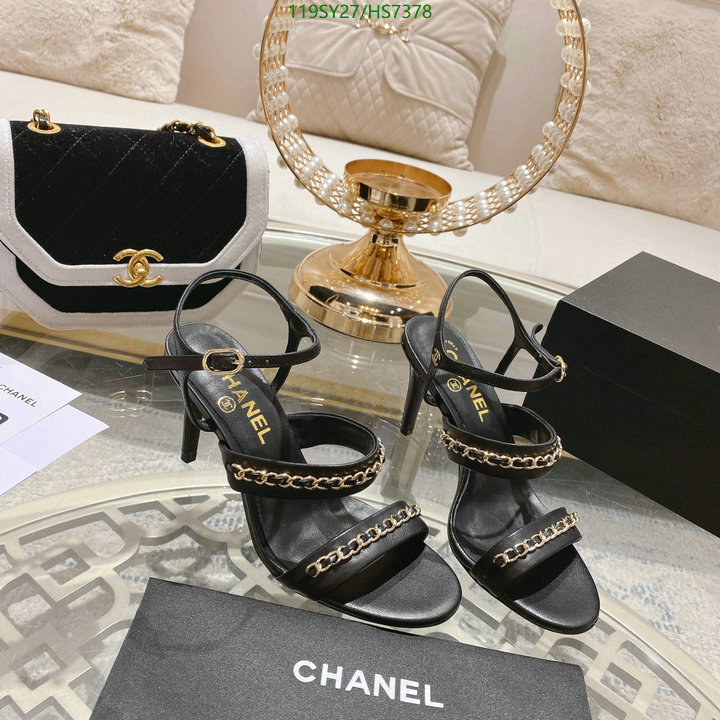 Women Shoes-Chanel Code: HS7378 $: 119USD