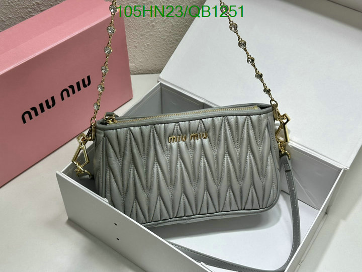 Miu Miu Bag-(4A)-Diagonal- Code: QB1251 $: 105USD