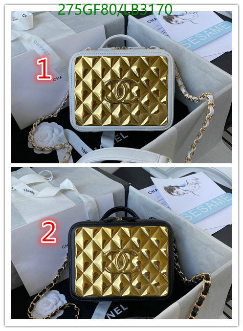 Chanel Bag-(Mirror)-Diagonal- Code: LB3170 $: 275USD