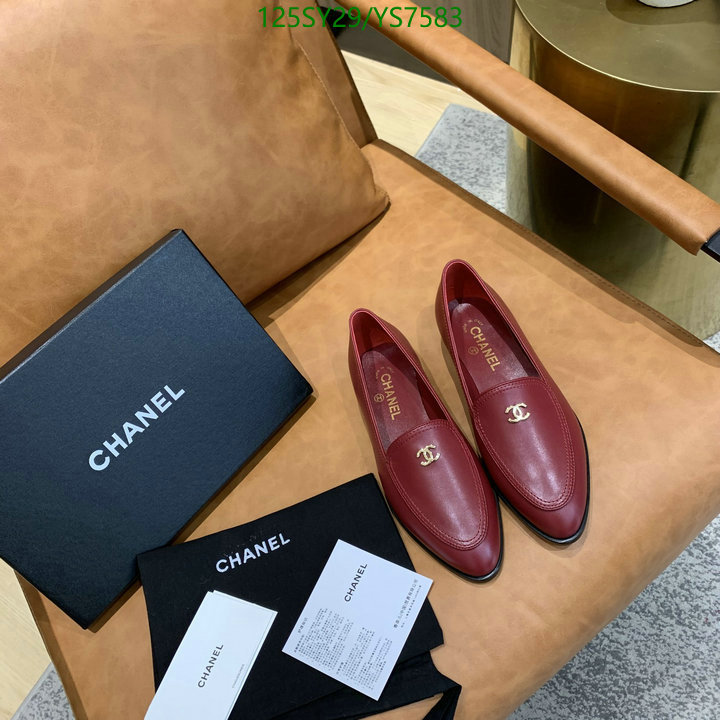 Women Shoes-Chanel Code: YS7583 $: 125USD