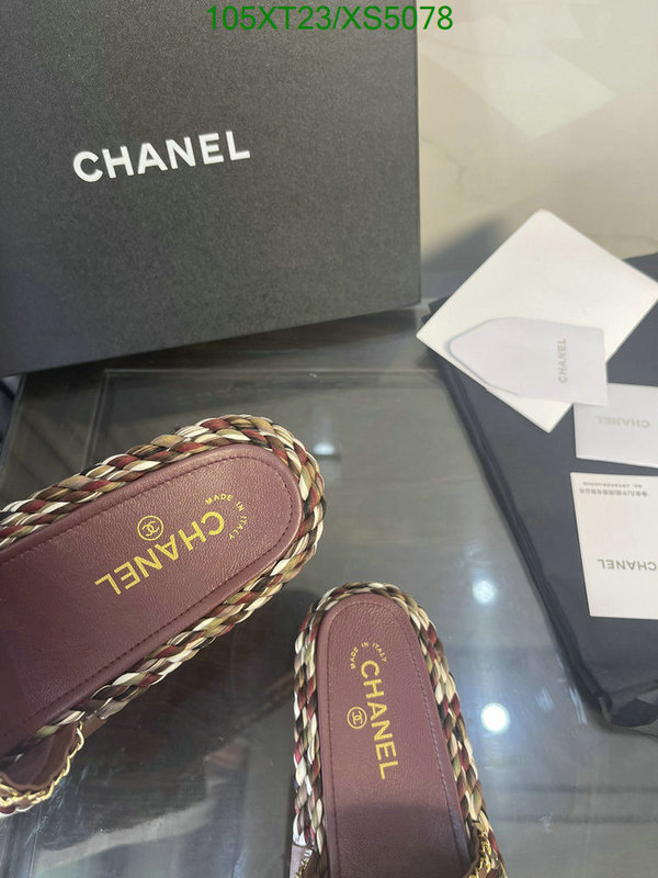 Women Shoes-Chanel Code: XS5078 $: 105USD