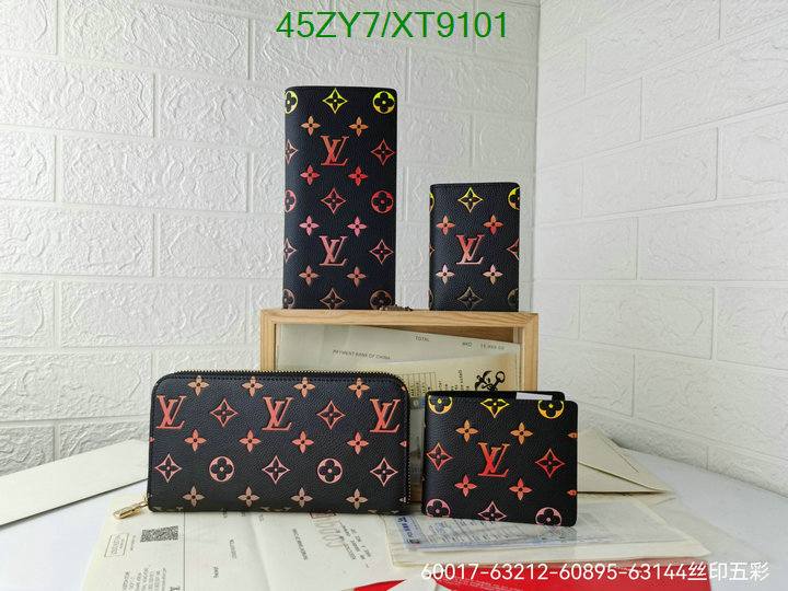 LV Bag-(4A)-Wallet- Code: XT9101 $: 45USD