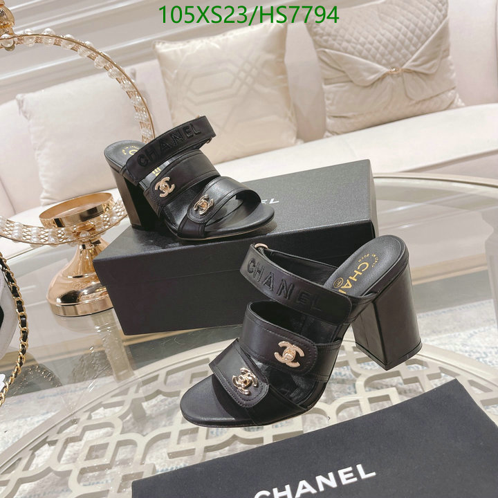 Women Shoes-Chanel Code: HS7794 $: 105USD