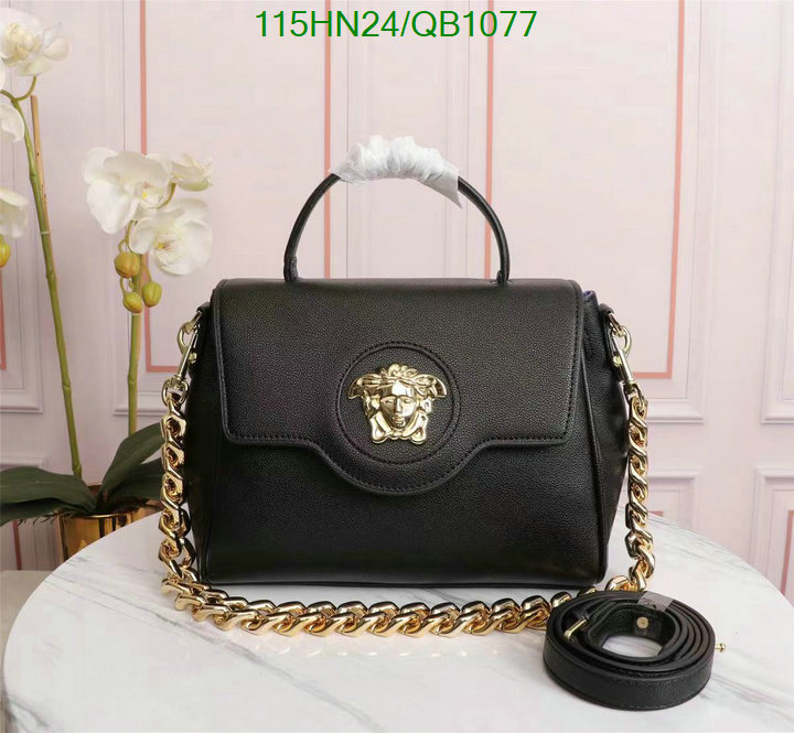 Versace Bag-(4A)-Handbag- Code: QB1077 $: 115USD