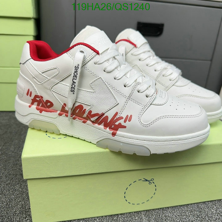 Men shoes-Off-White Code: QS1240 $: 119USD