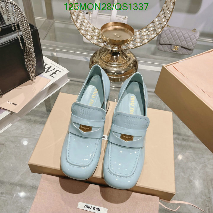 Women Shoes-Miu Miu Code: QS1337 $: 125USD