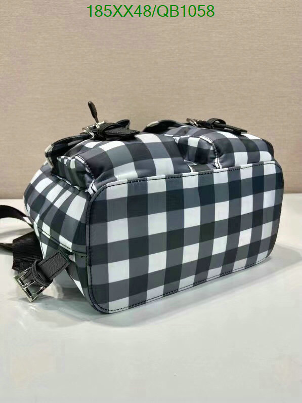 Prada Bag-(Mirror)-Backpack- Code: QB1058 $: 185USD