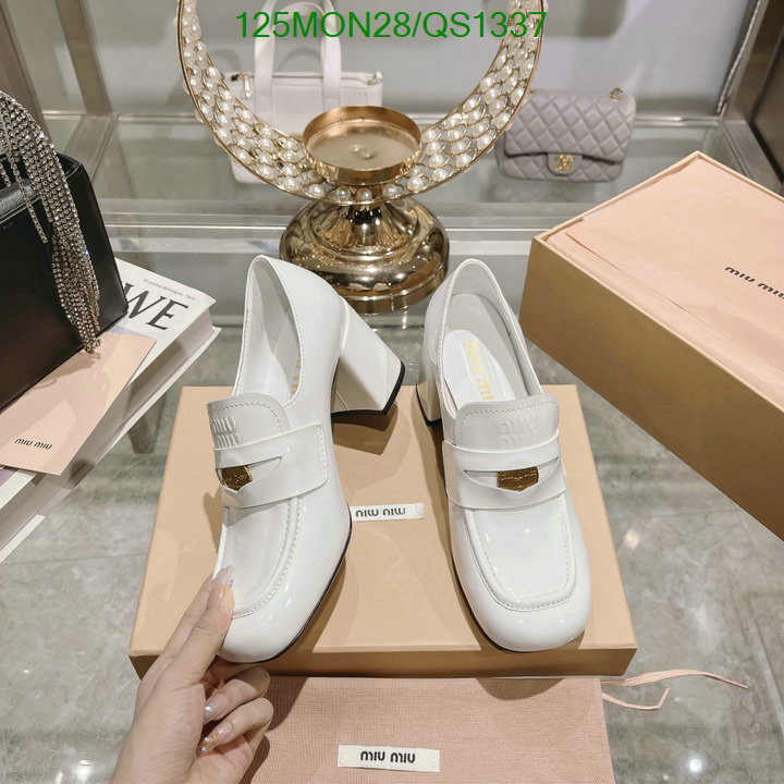 Women Shoes-Miu Miu Code: QS1337 $: 125USD