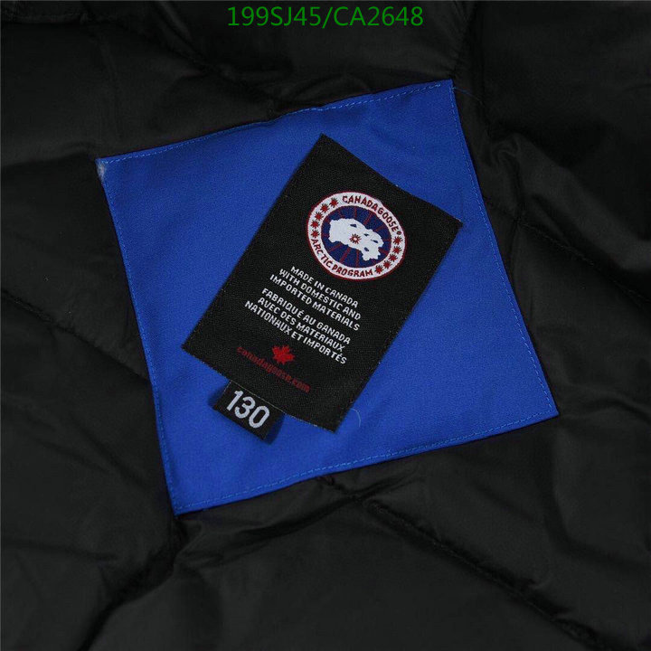 Kids clothing-Canada Goose Code: CA2648 $: 199USD