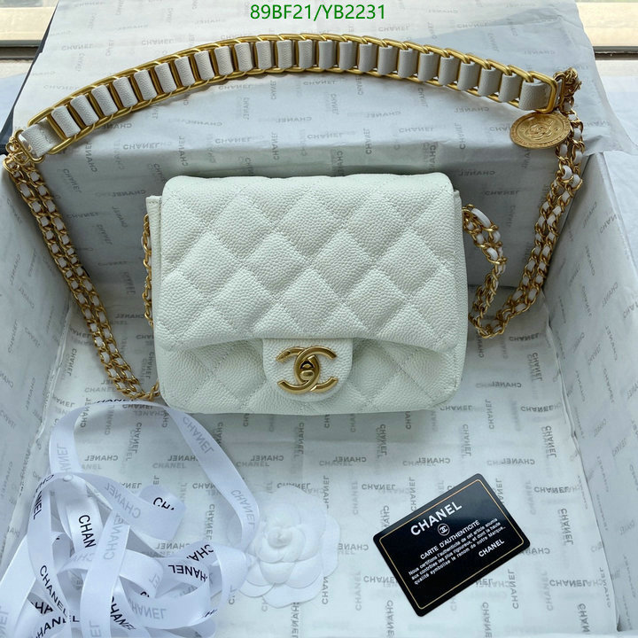 Chanel Bags-(4A)-Diagonal- Code: YB2231 $: 89USD