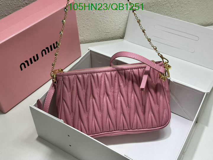 Miu Miu Bag-(4A)-Diagonal- Code: QB1251 $: 105USD