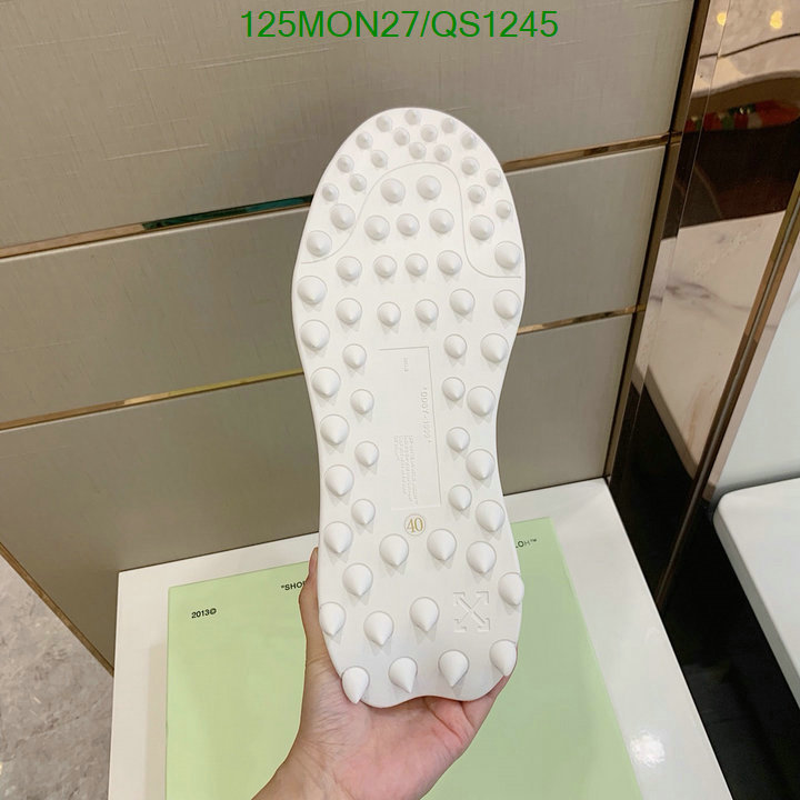 Men shoes-Off-White Code: QS1245 $: 125USD