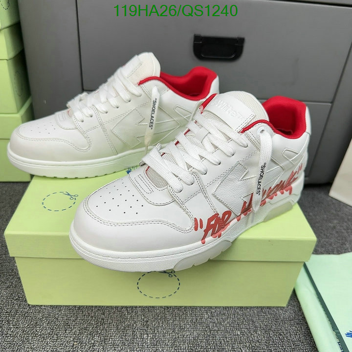 Men shoes-Off-White Code: QS1240 $: 119USD