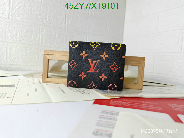 LV Bag-(4A)-Wallet- Code: XT9101 $: 45USD