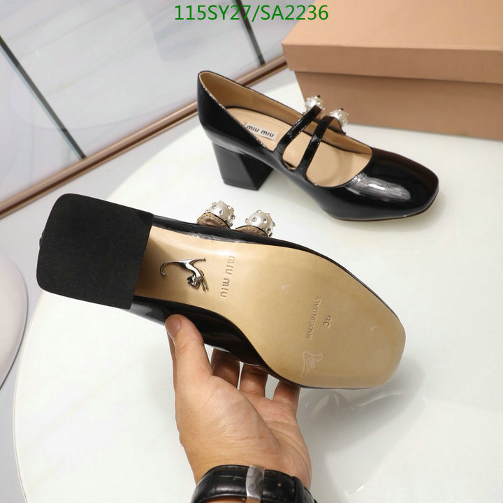 Women Shoes-Miu Miu Code: SA2236 $: 115USD