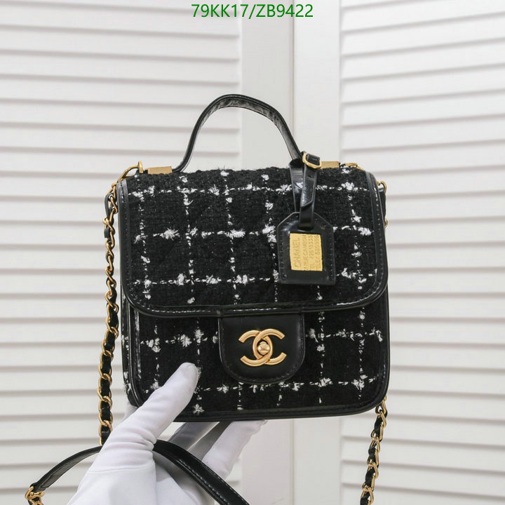 Chanel Bags-(4A)-Diagonal- Code: ZB9422 $: 79USD