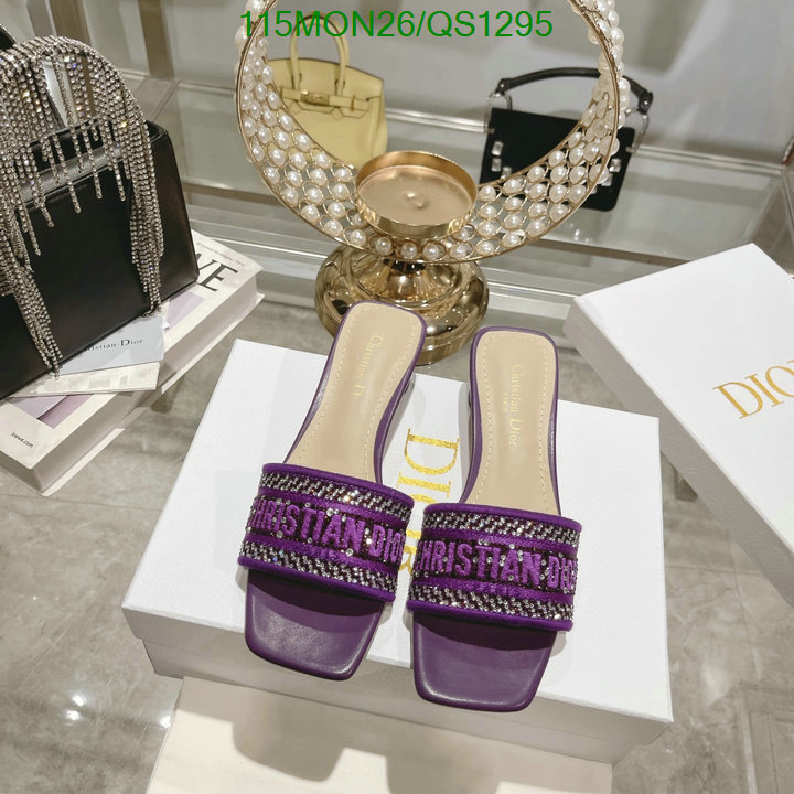 Women Shoes-Dior Code: QS1295 $: 115USD