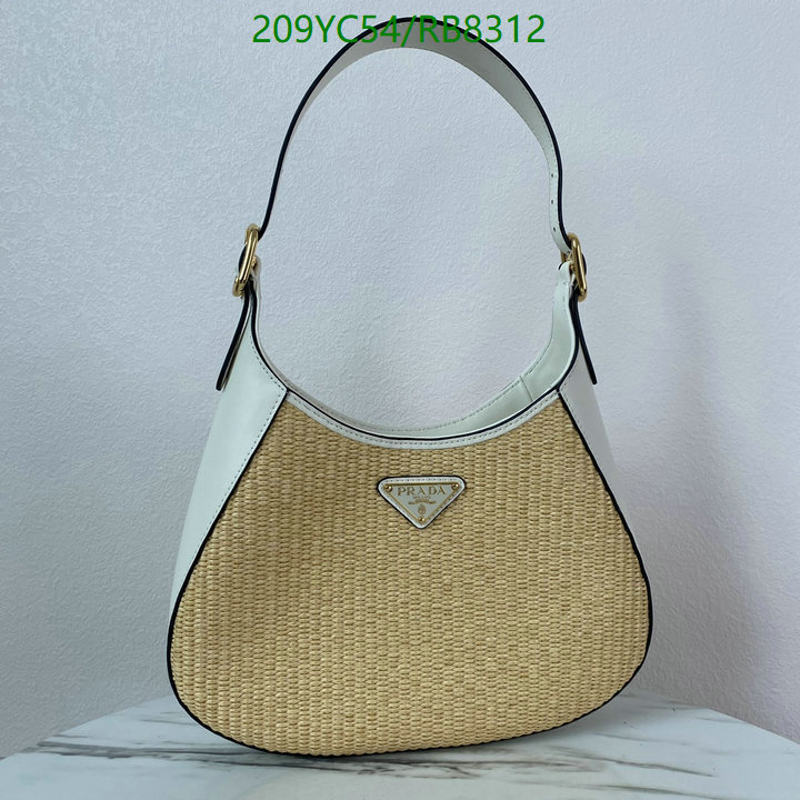 Prada Bag-(Mirror)-Handbag- Code: RB8312 $: 209USD