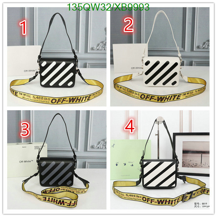 Off-White Bag-(Mirror)-Diagonal- Code: XB9993 $: 135USD