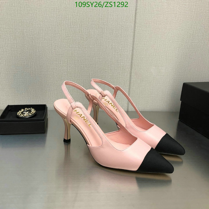 Women Shoes-Chanel Code: ZS1292 $: 109USD